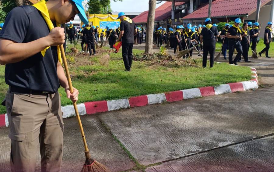 กิจกรรมจิตอาสาพัฒนา เนื่องในโอกาสวันอานันทมหิดล 