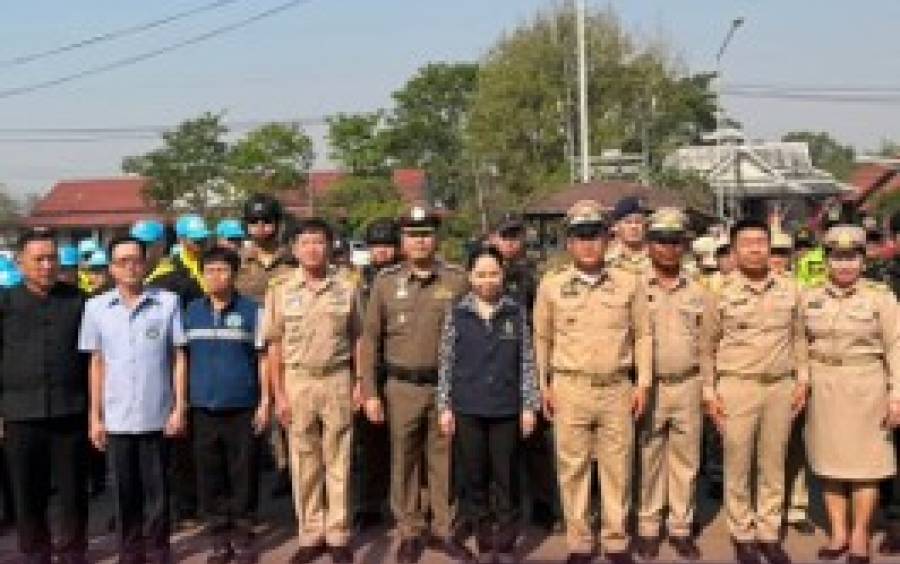 เปิดศูนย์อำนวยการป้องกันอุบัติเหตุทางถนนในช่วงเทศกาลสงกรานต์ 2569 